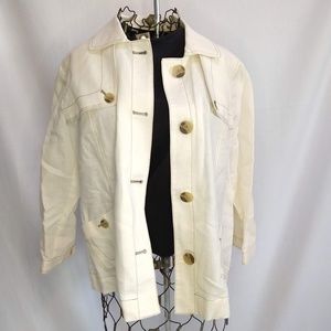 Chico's Linen/cotton blend Jacket NWOT